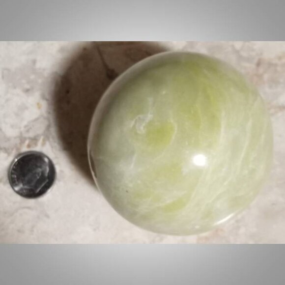 56mm serpentine sphere 01 clarity focus problem solving CHAKRA 112625 - Picture 6 of 6